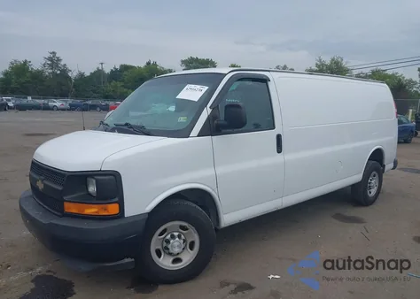 2017 Chevrolet Express 2500 Work Van из США, поврежденный, VIN 1GCWGBFG3H1106468
